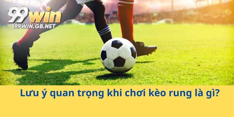 Lưu ý quan trọng khi chơi kèo rung là gì?