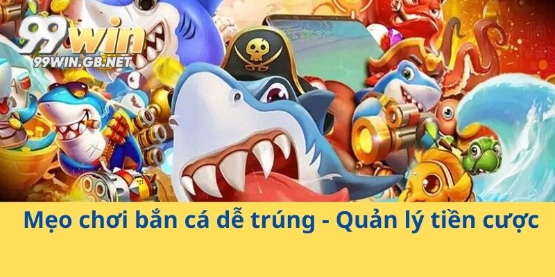 Mẹo chơi bắn cá dễ trúng - Quản lý tiền cược 
